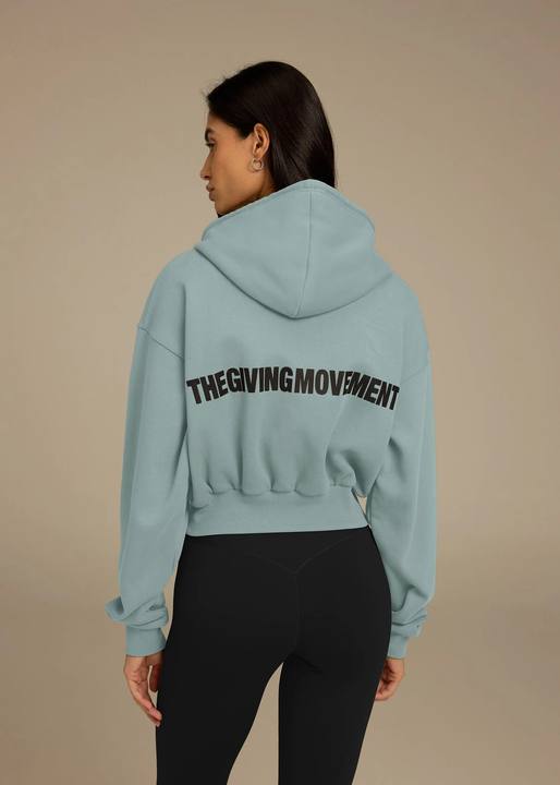 Batwing Zip Sleeve Hoodie