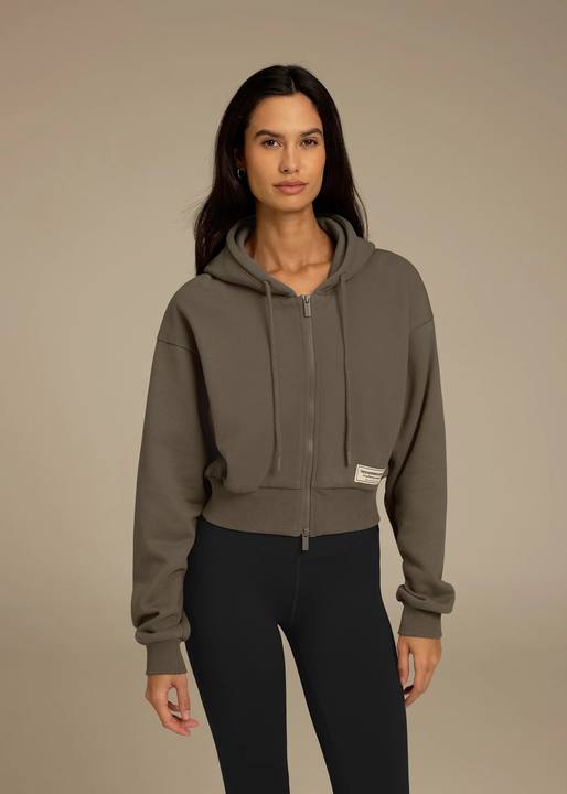 Batwing Zip Sleeve Hoodie