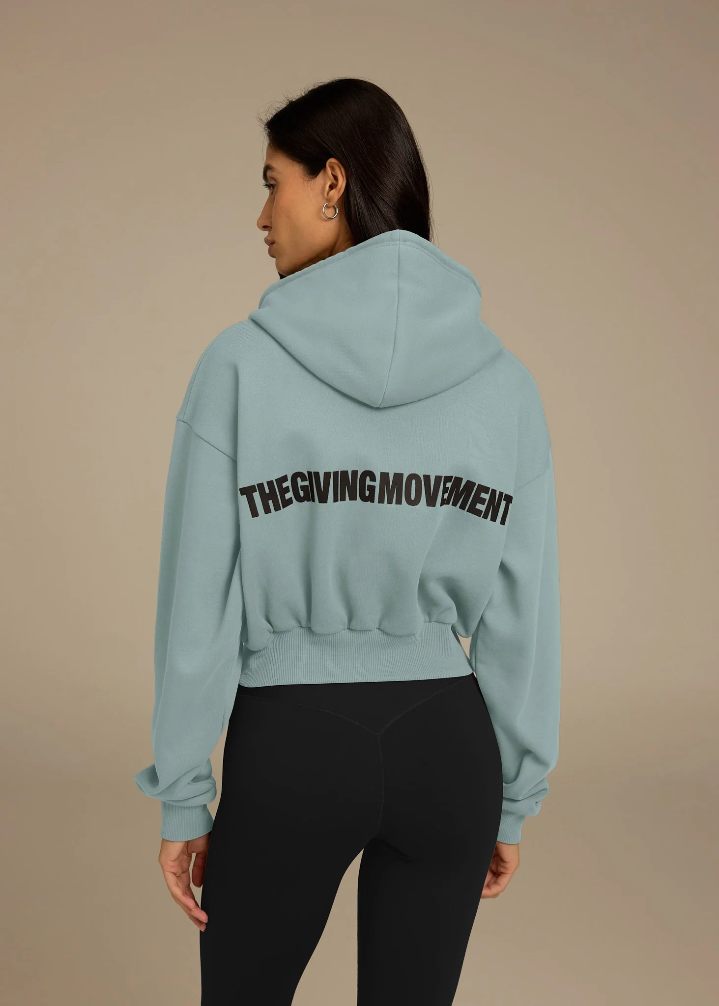 Batwing Zip Sleeve Hoodie