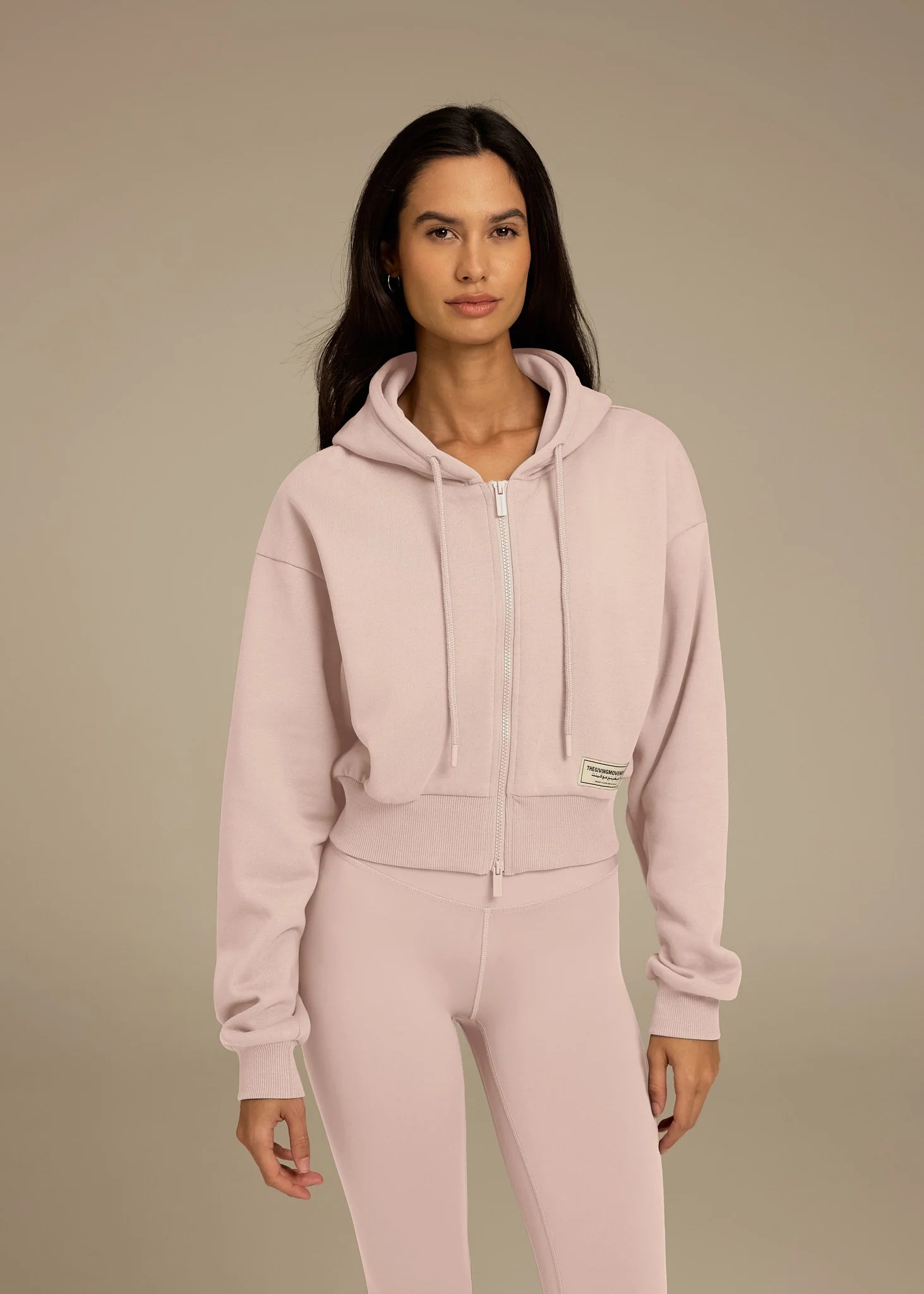 Batwing Zip Sleeve Hoodie