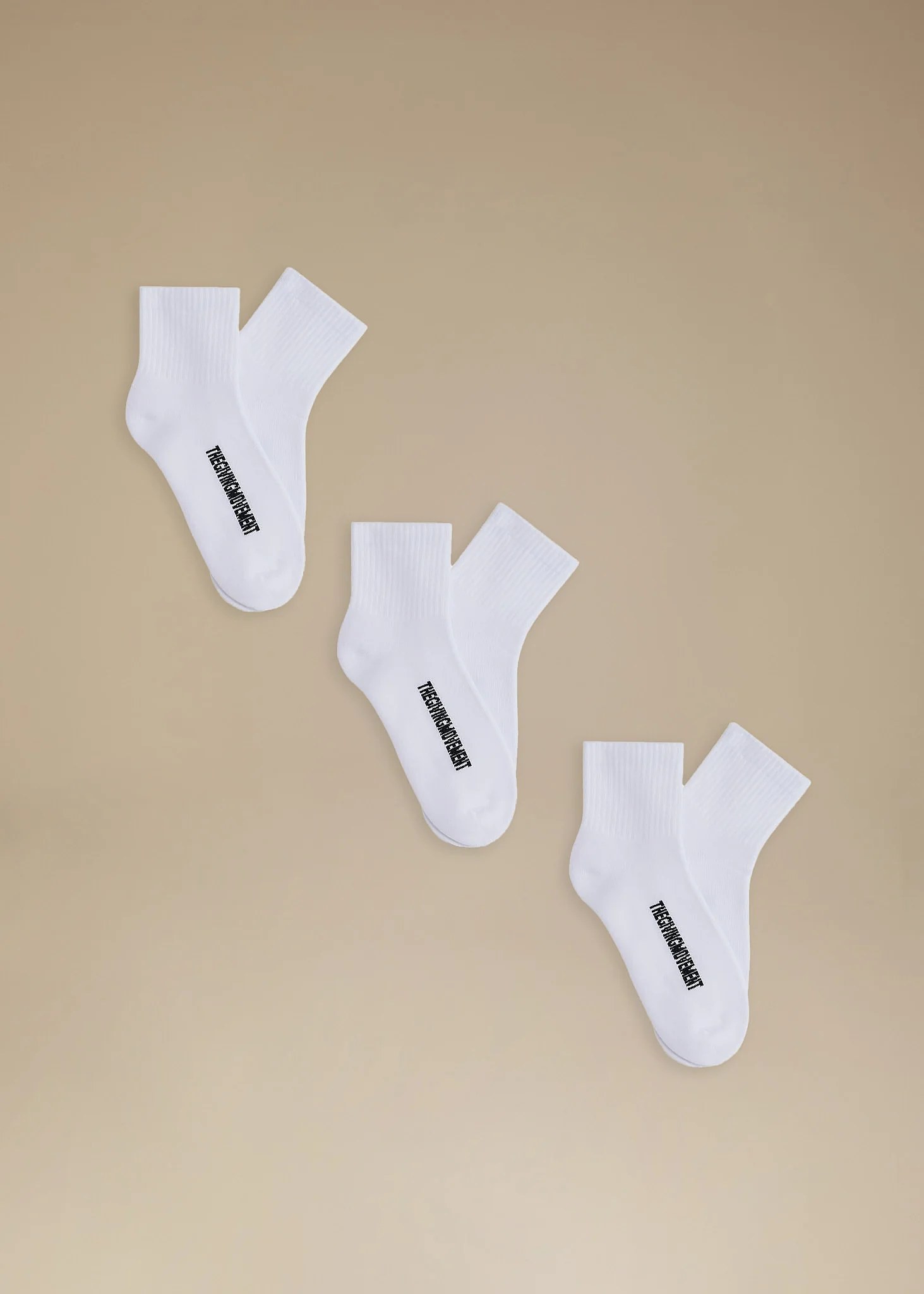 Pack of 3 Adults Quarter Length Socks