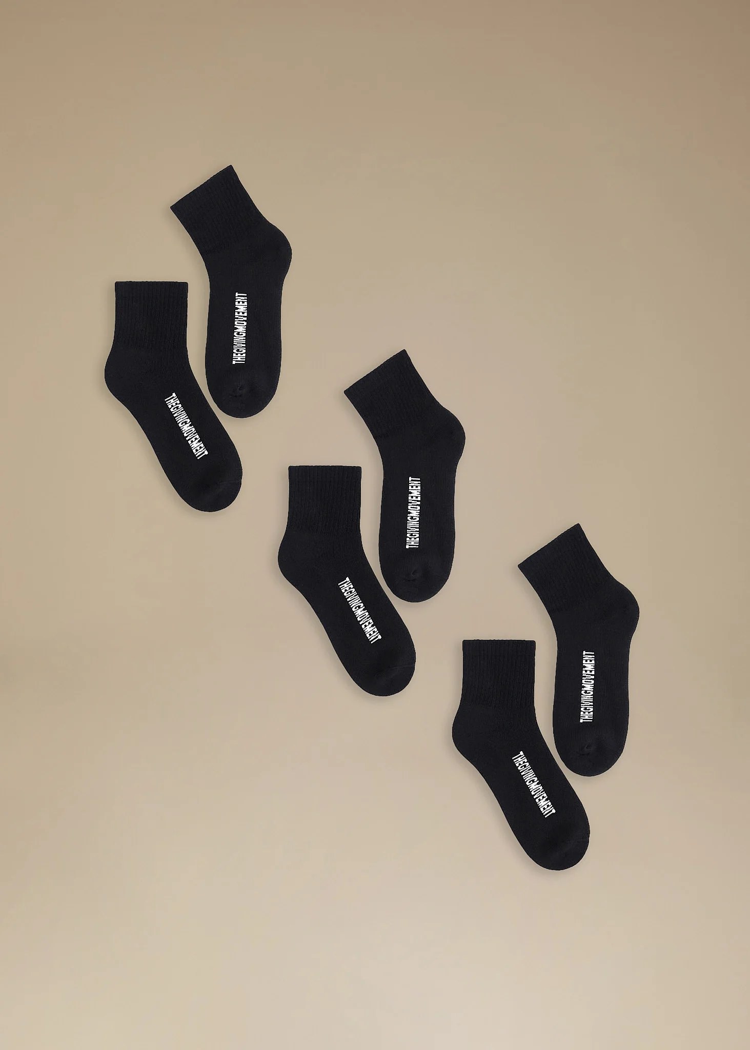 Pack of 3 Adults Quarter Length Socks