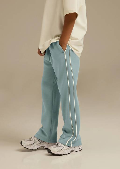 Kids Contrast Panel Track Pant