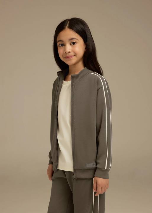 Kids Contrast Panel Track Jacket