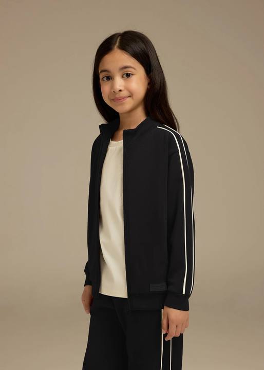 Kids Contrast Panel Track Jacket