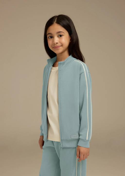 Kids Contrast Panel Track Jacket