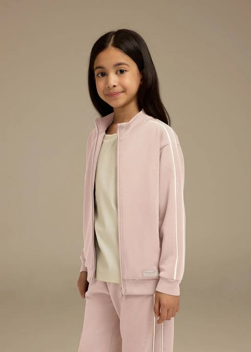 Kids Contrast Panel Track Jacket