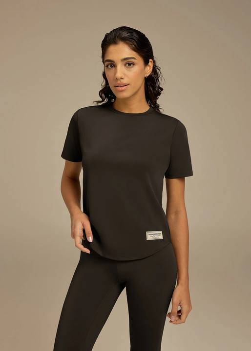 Regular Fit Curved Hem T-Shirt