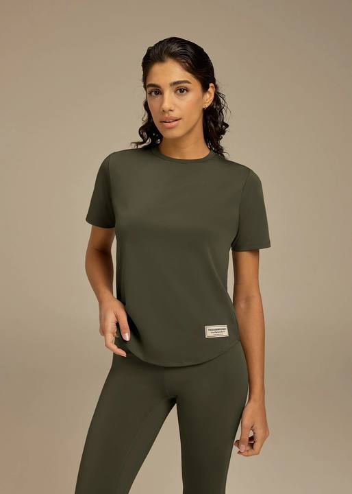 Regular Fit Curved Hem T-Shirt