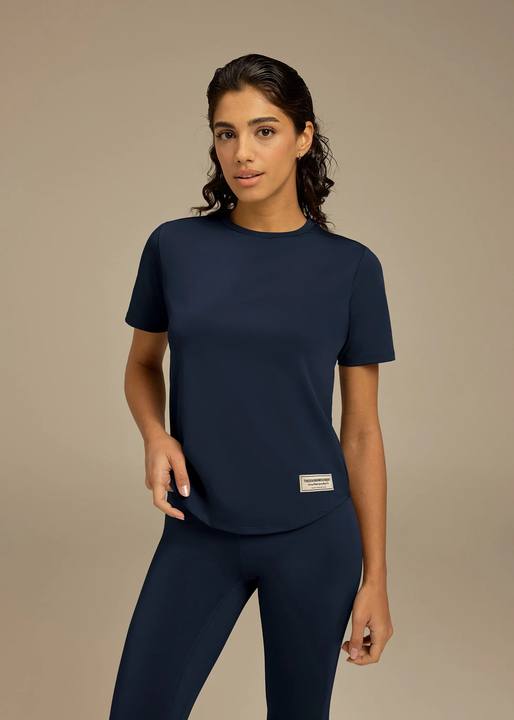 Regular Fit Curved Hem T-Shirt