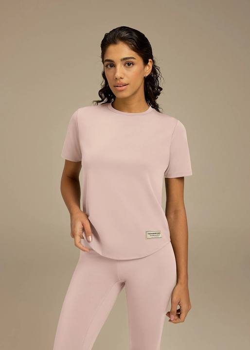 Regular Fit Curved Hem T-Shirt