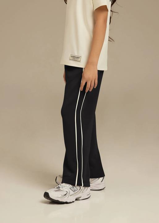 Kids Contrast Panel Track Pant