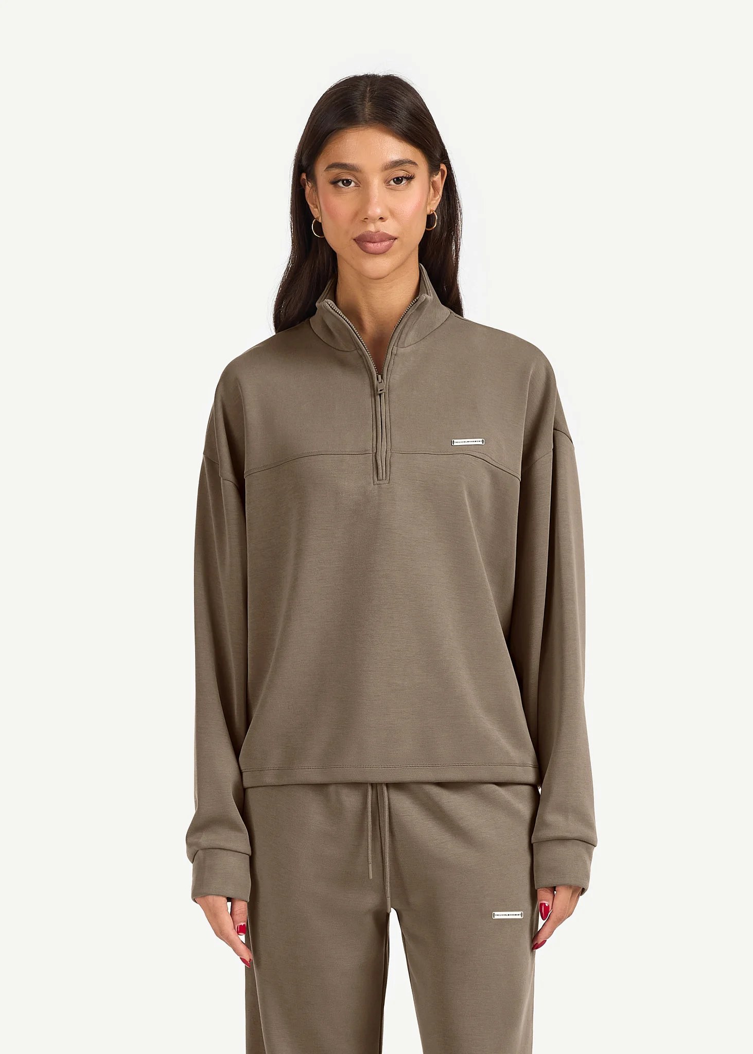 Half Zip Sweatshirt