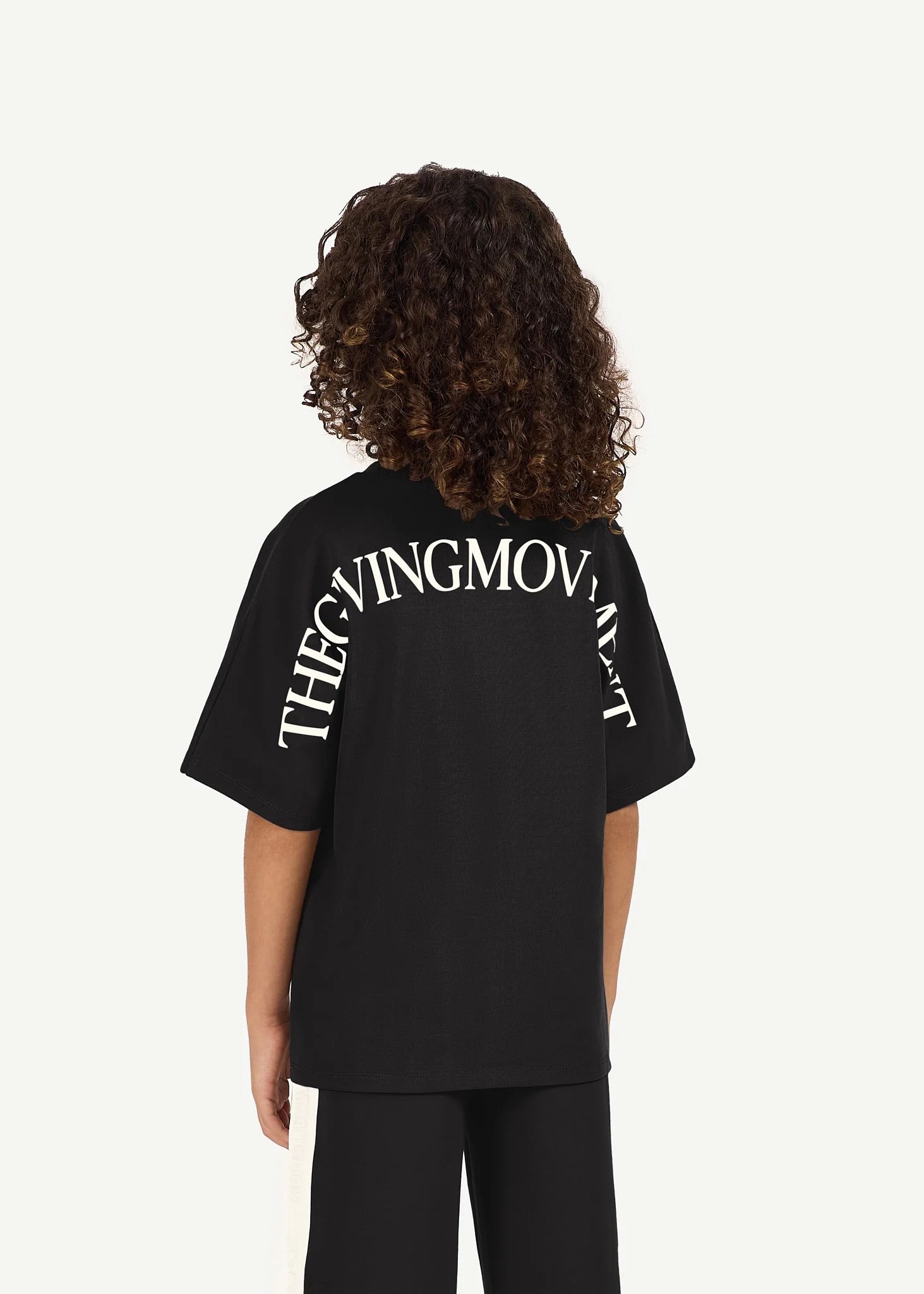 Kids Oversized Street Print T-Shirt