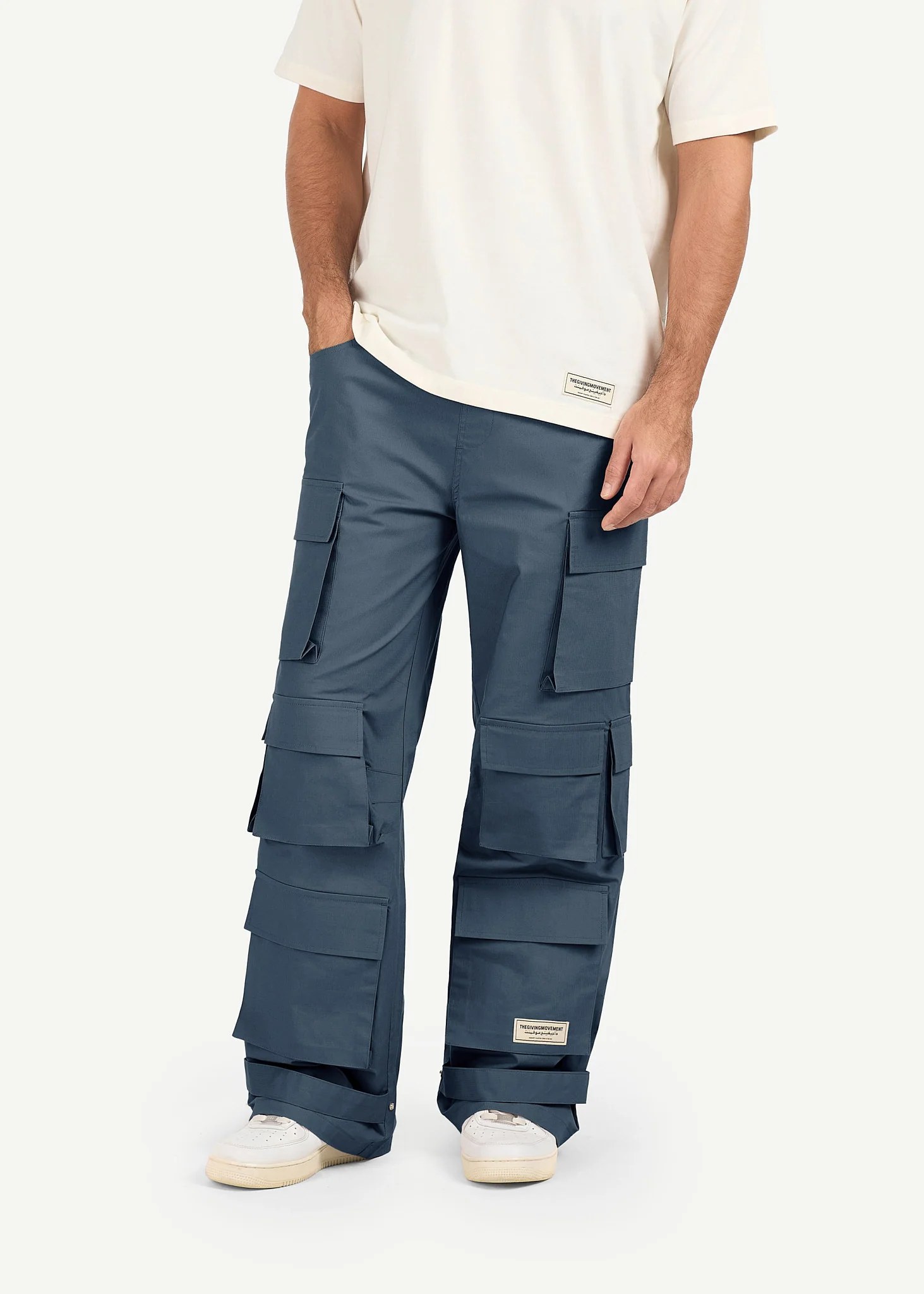 Wide Leg Pocket Pant