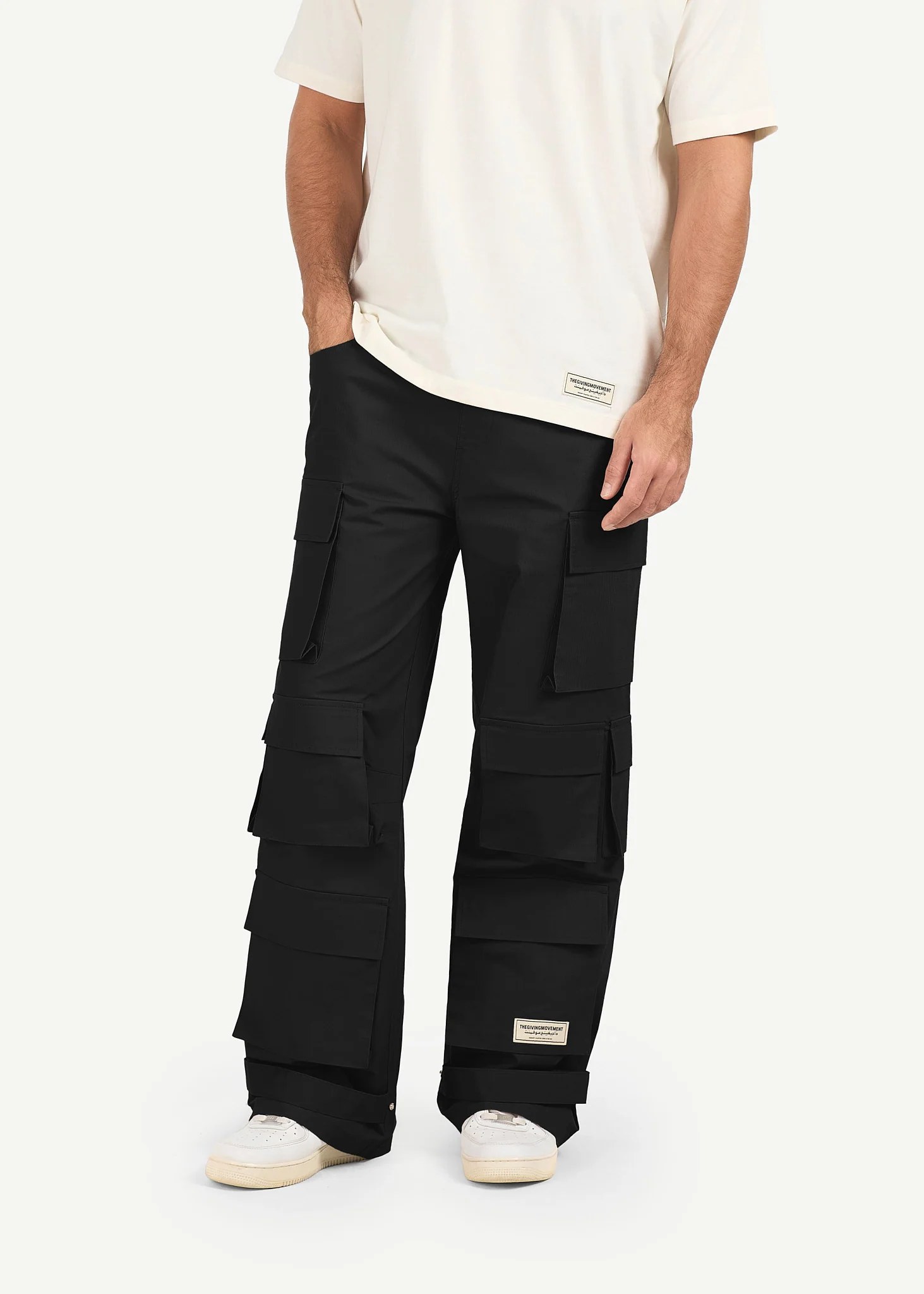 Wide Leg Pocket Pant