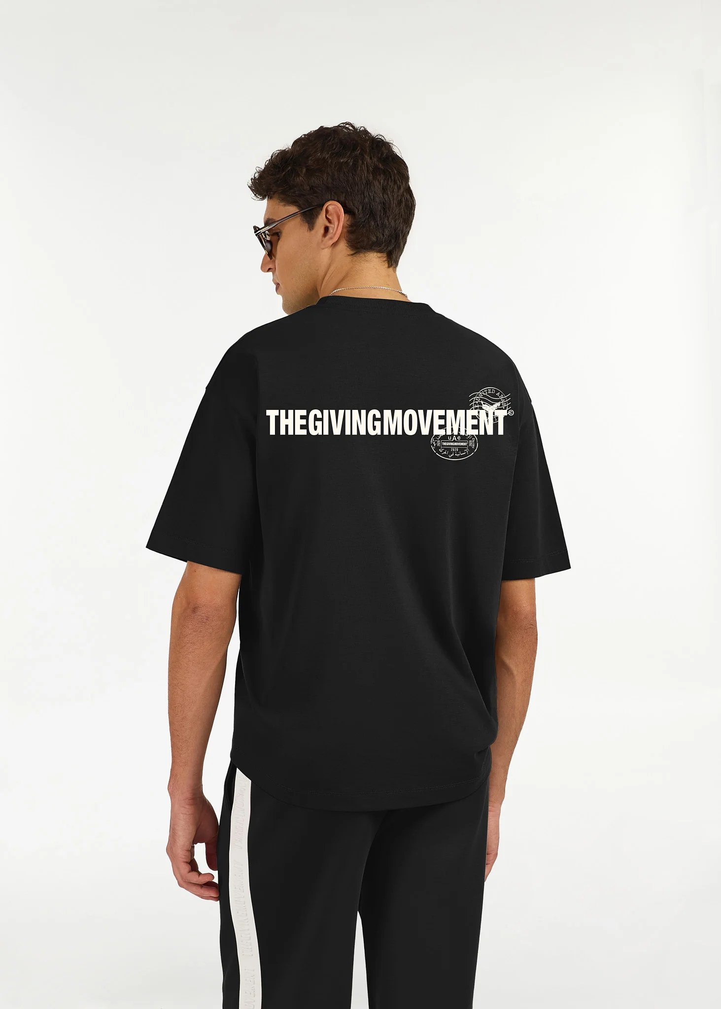 Oversized UAE Print T-Shirt