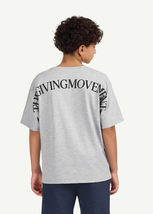 Teens Oversized Street Print T-Shirt
