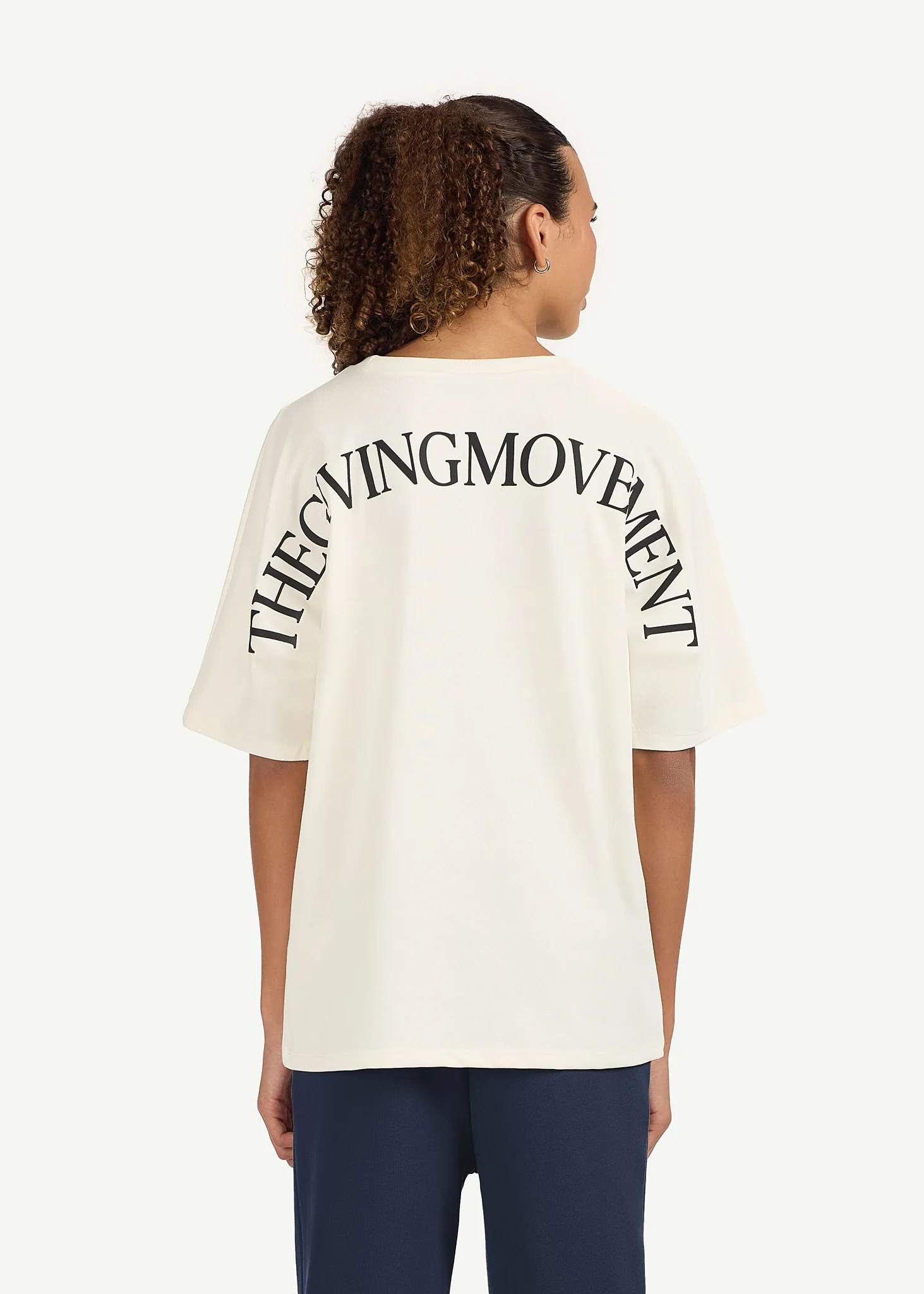 Teens Oversized Street Print T-Shirt