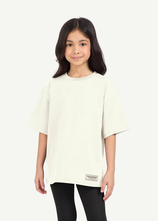 Kids Oversized Vertical Print T-Shirt
