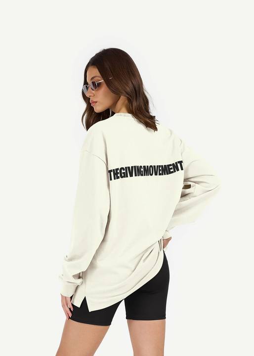 Oversized Long Sleeve Top