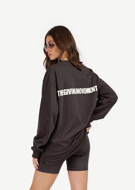Oversized Long Sleeve Top