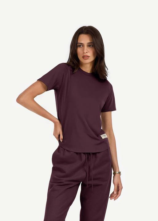 Regular Fit Curved Hem T-Shirt
