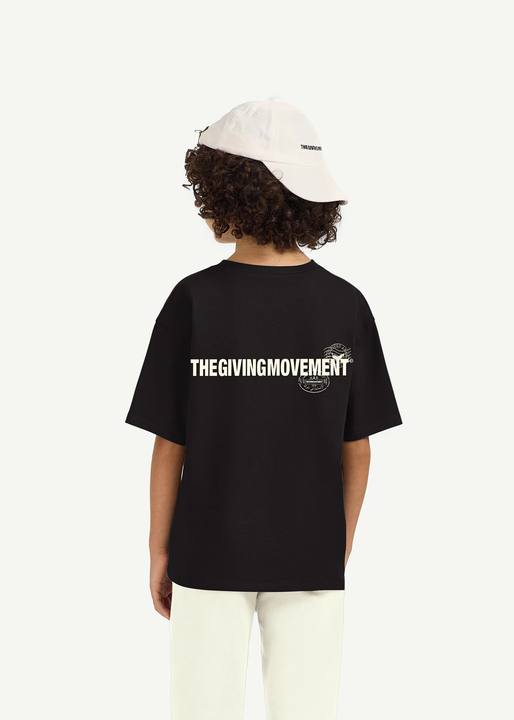 Kids Oversized UAE Print T-Shirt