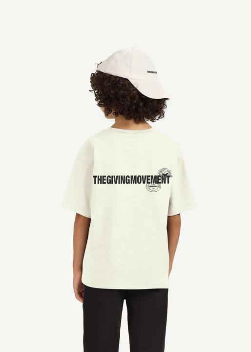 Kids Oversized UAE Print T-Shirt