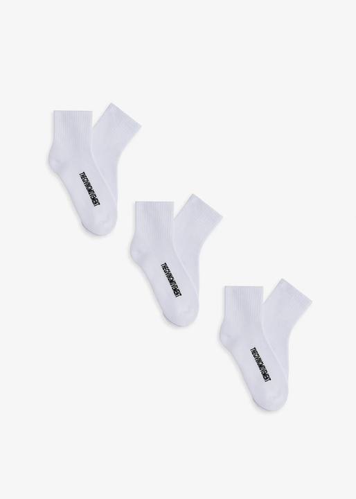 Pack of 3 Adults Quarter Length Socks