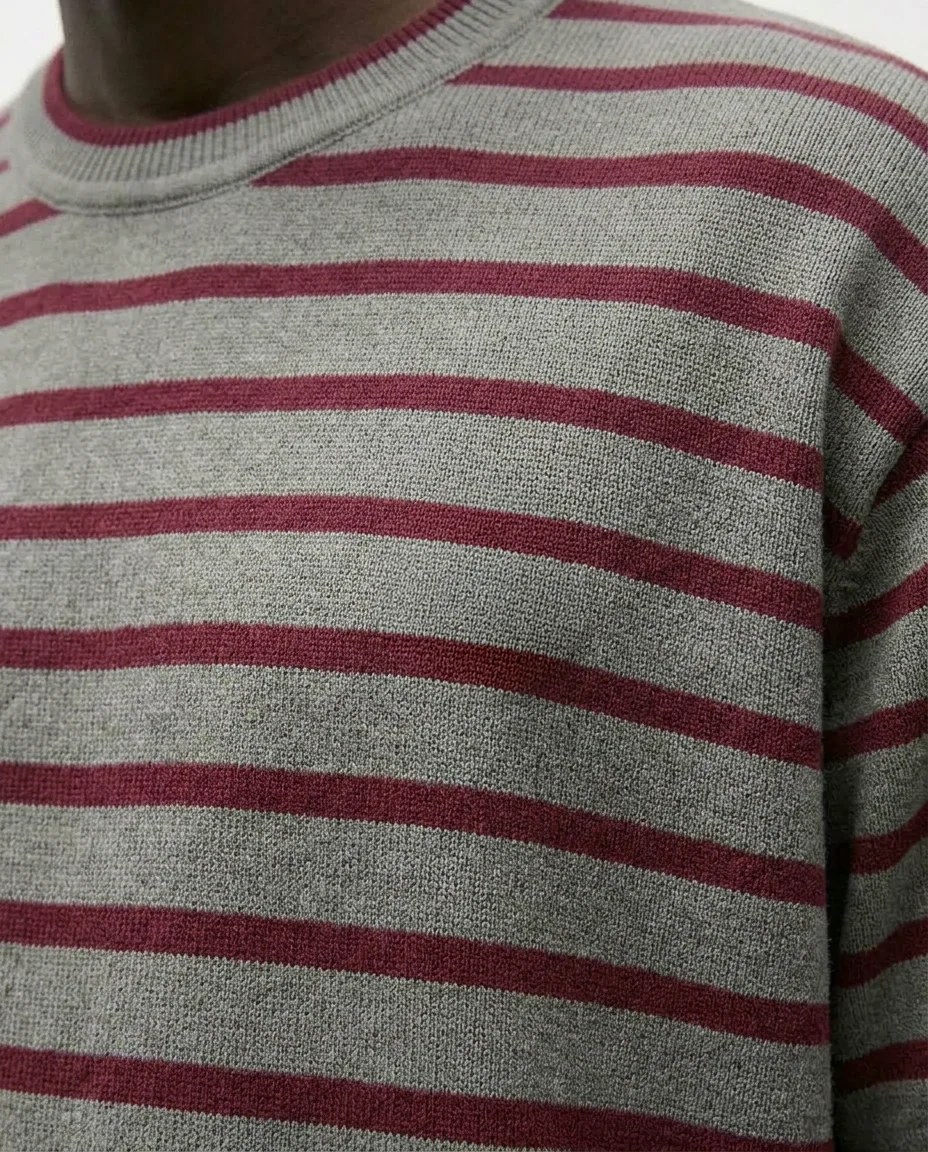 Striped Knit T-Shirt (3 For 1299)