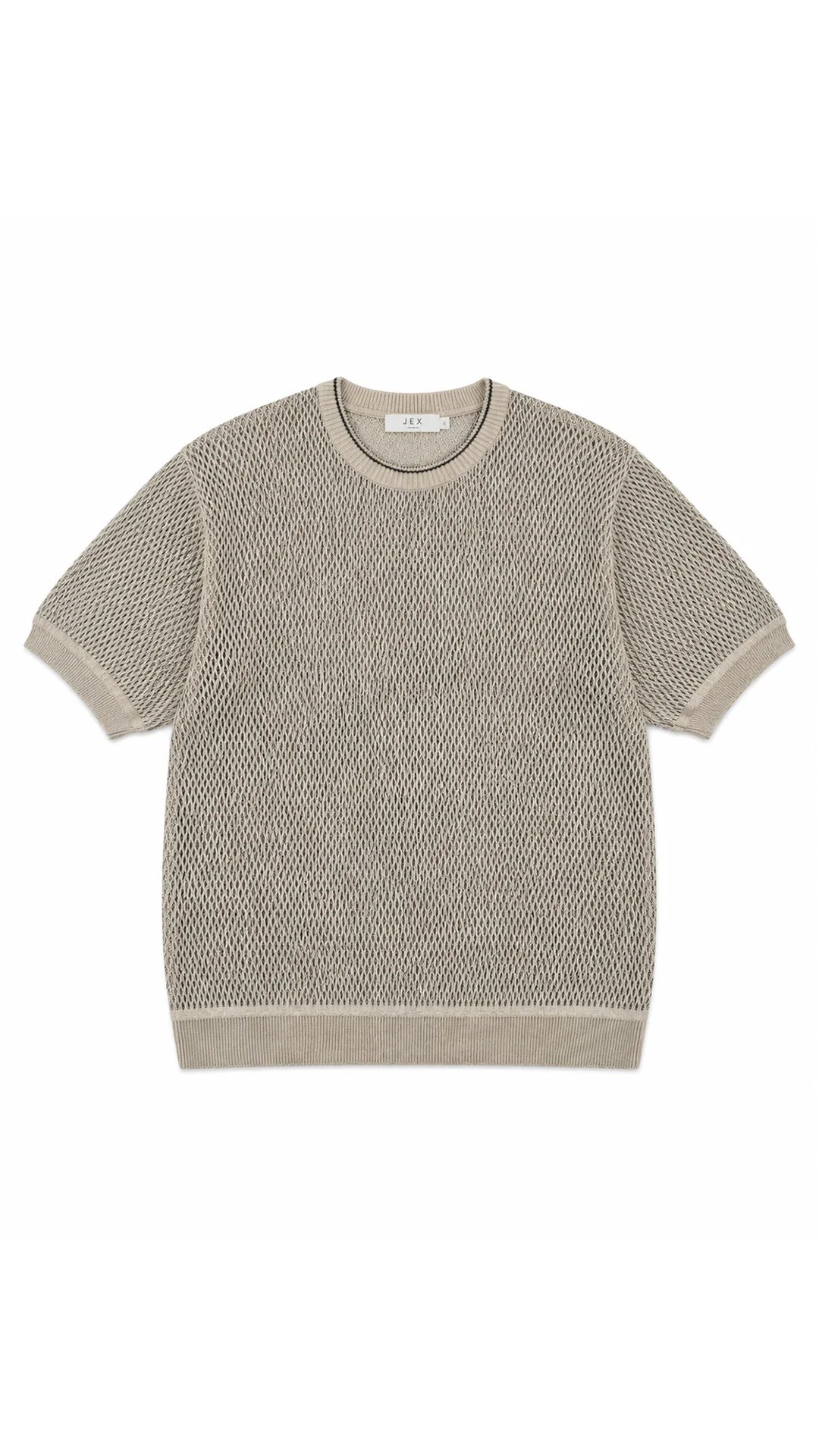 Open-Knit Textured Sweater Tee (3 For 999)