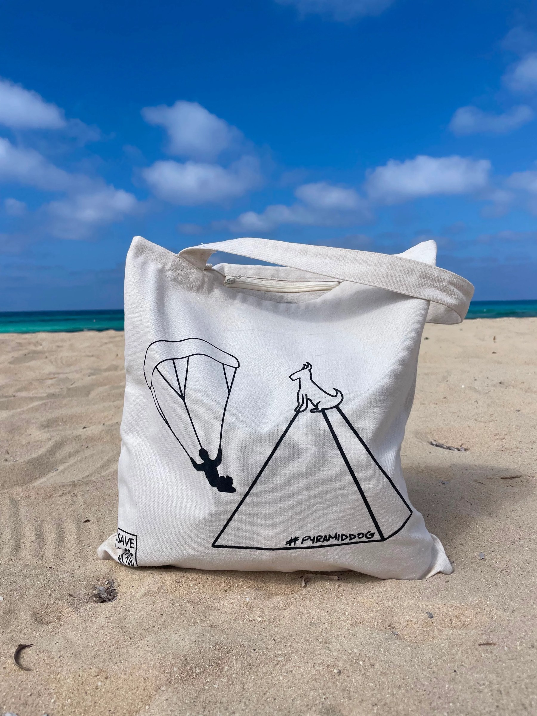 SAP Pyramid Dog Tote