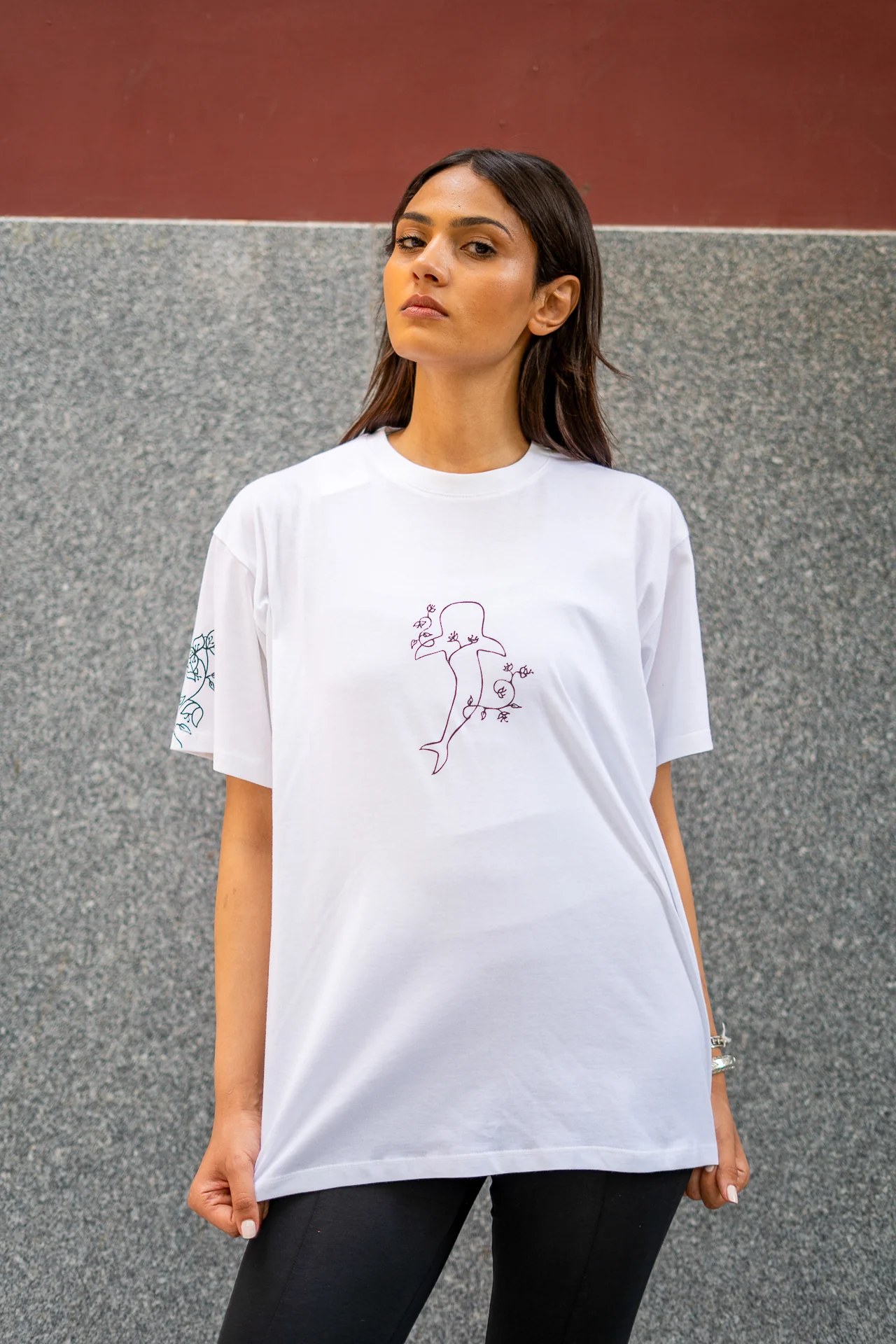 Whale Print T-Shirt