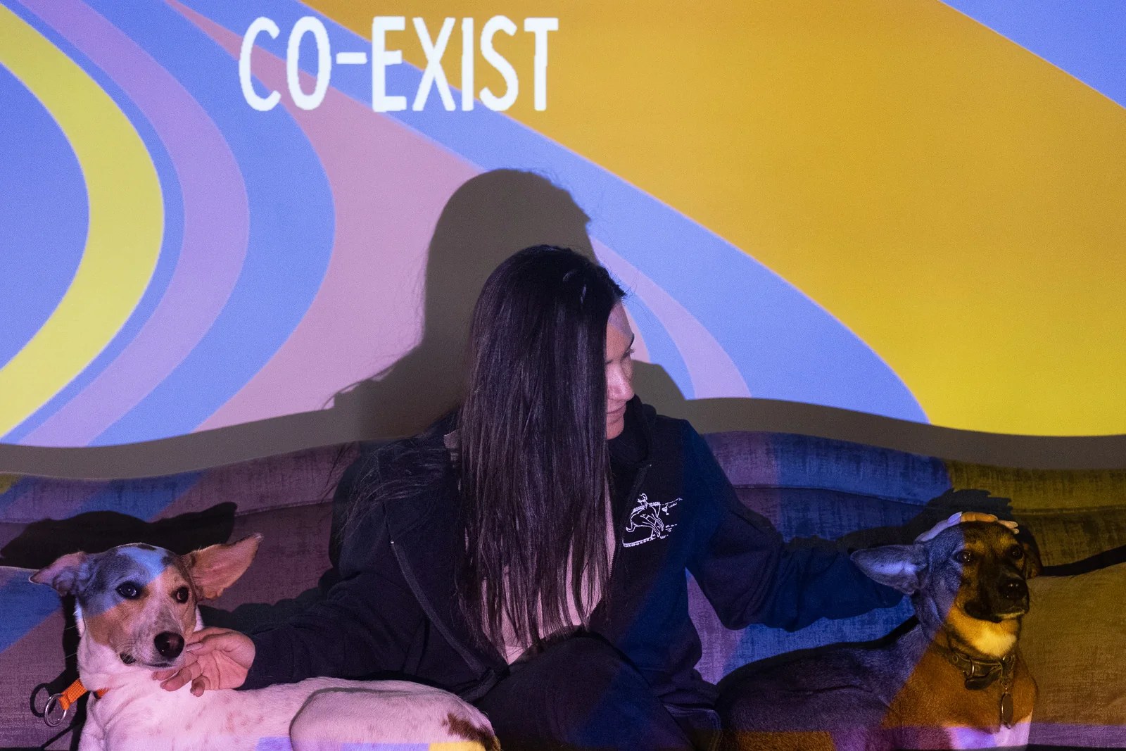Uni-sex Co-exist Hoodie.
