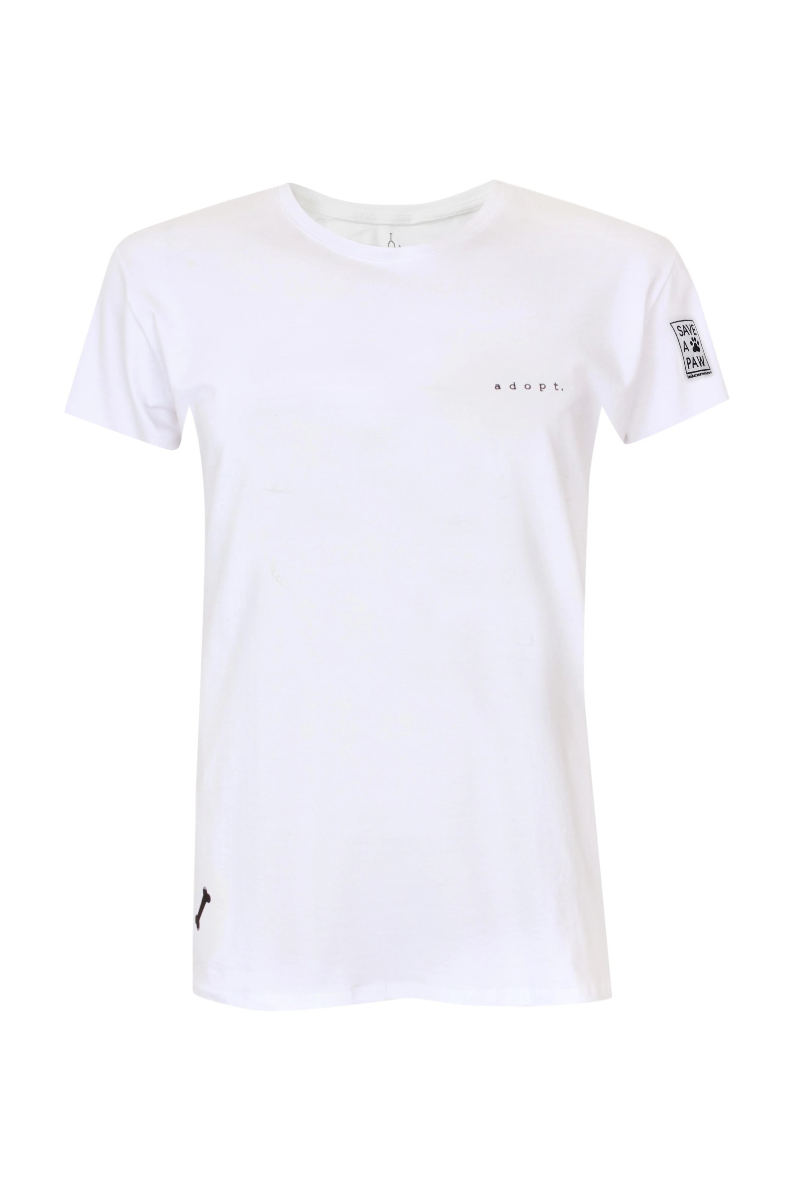 Women's "SAVE A PAW" Adopt T-Shirt.