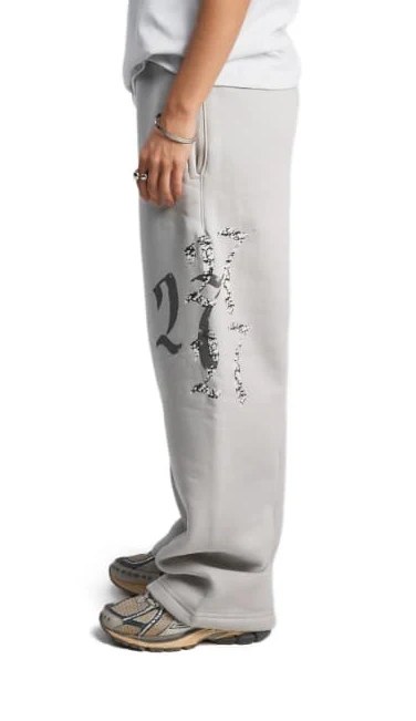 Light Grey Double Trouble Sweatpants (Winter)