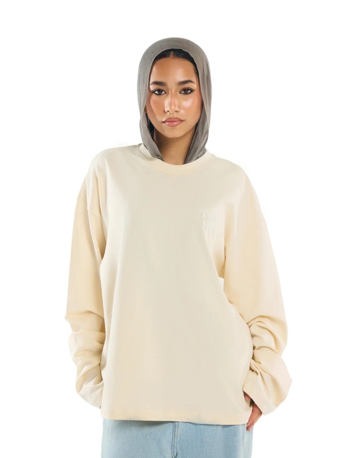 BEIGE BASIC LONGSLEEVE