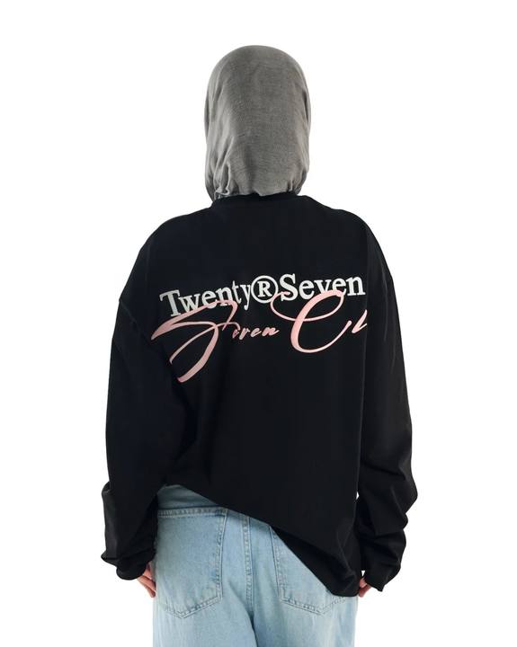 S7 Club BLACK LONGSLEEVE