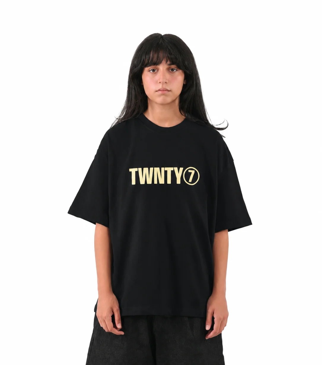 BLACK X YELLOW TWNTY LEGACY TEE