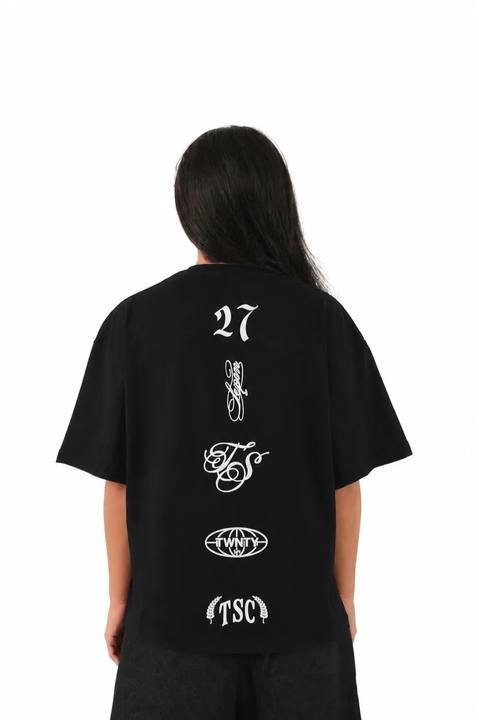 BLACK X White TWNTY LEGACY TEE