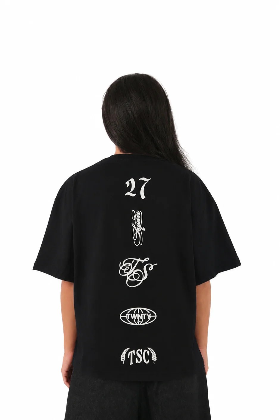 BLACK X White TWNTY LEGACY TEE