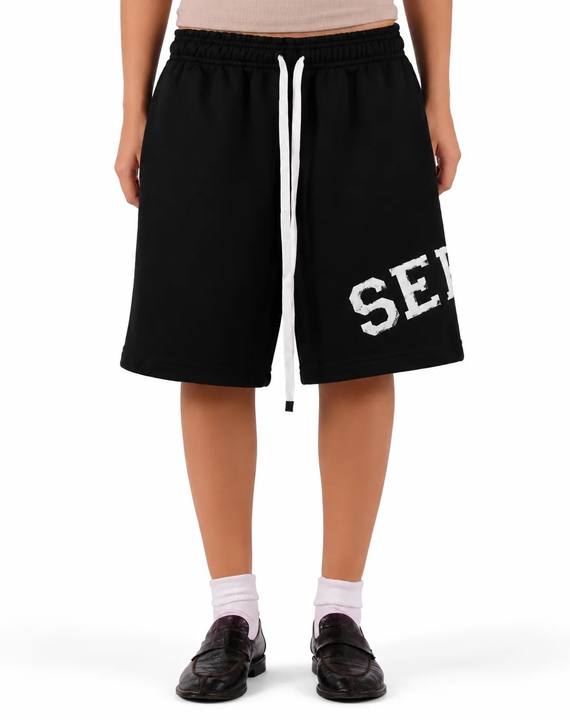 Black VINTAGE SEVEN SHORTS