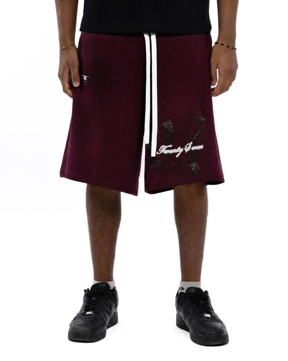 Marked maroon Shorts