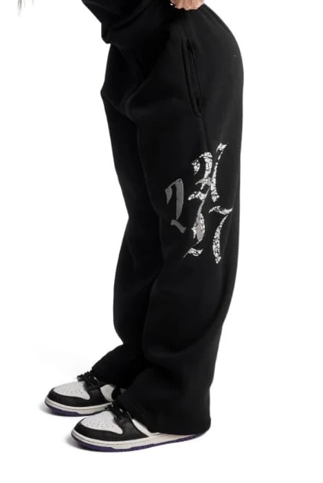 Double Trouble Black Sweatpants (Winter)