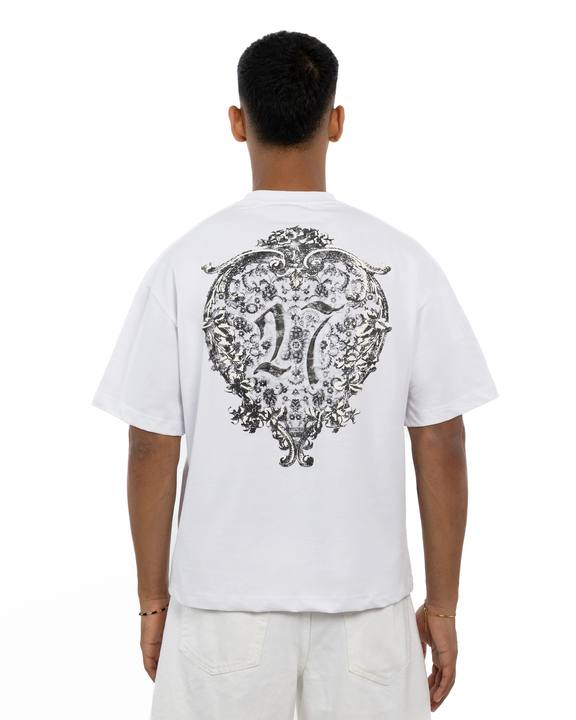 WHITE PHANTOM BLOOM TEE