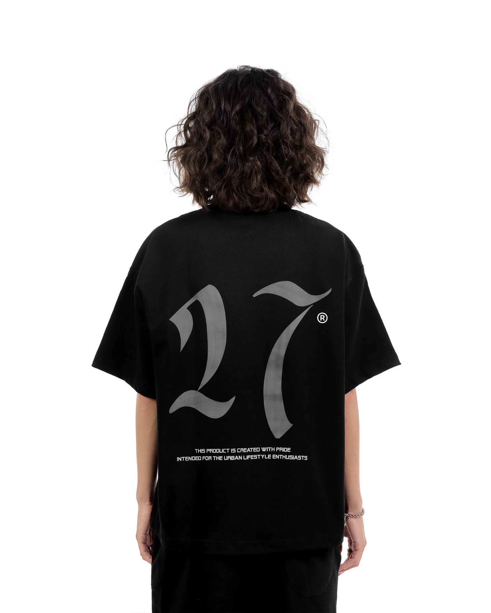 Black Puff Tee