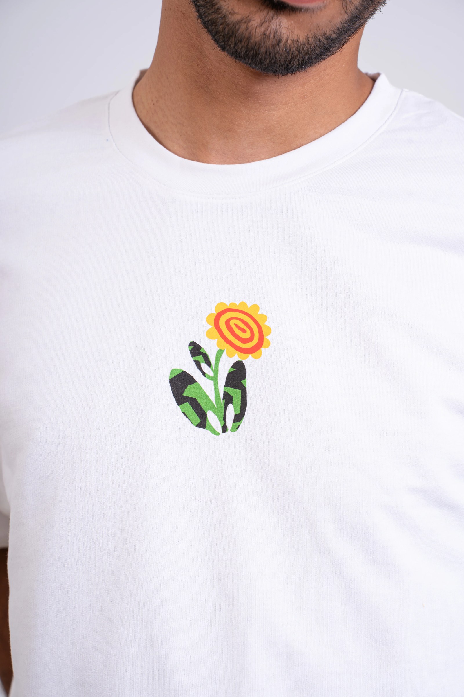 Slowly Making Change Oversized T-Shirt - White