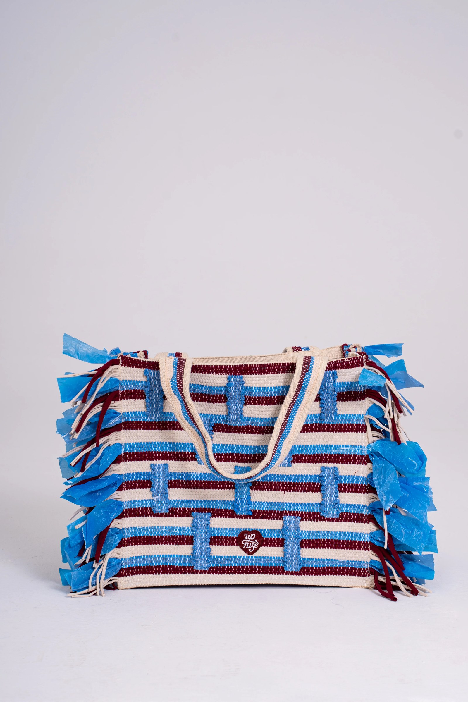 Fringe Shoulder Bag - Sea Salt