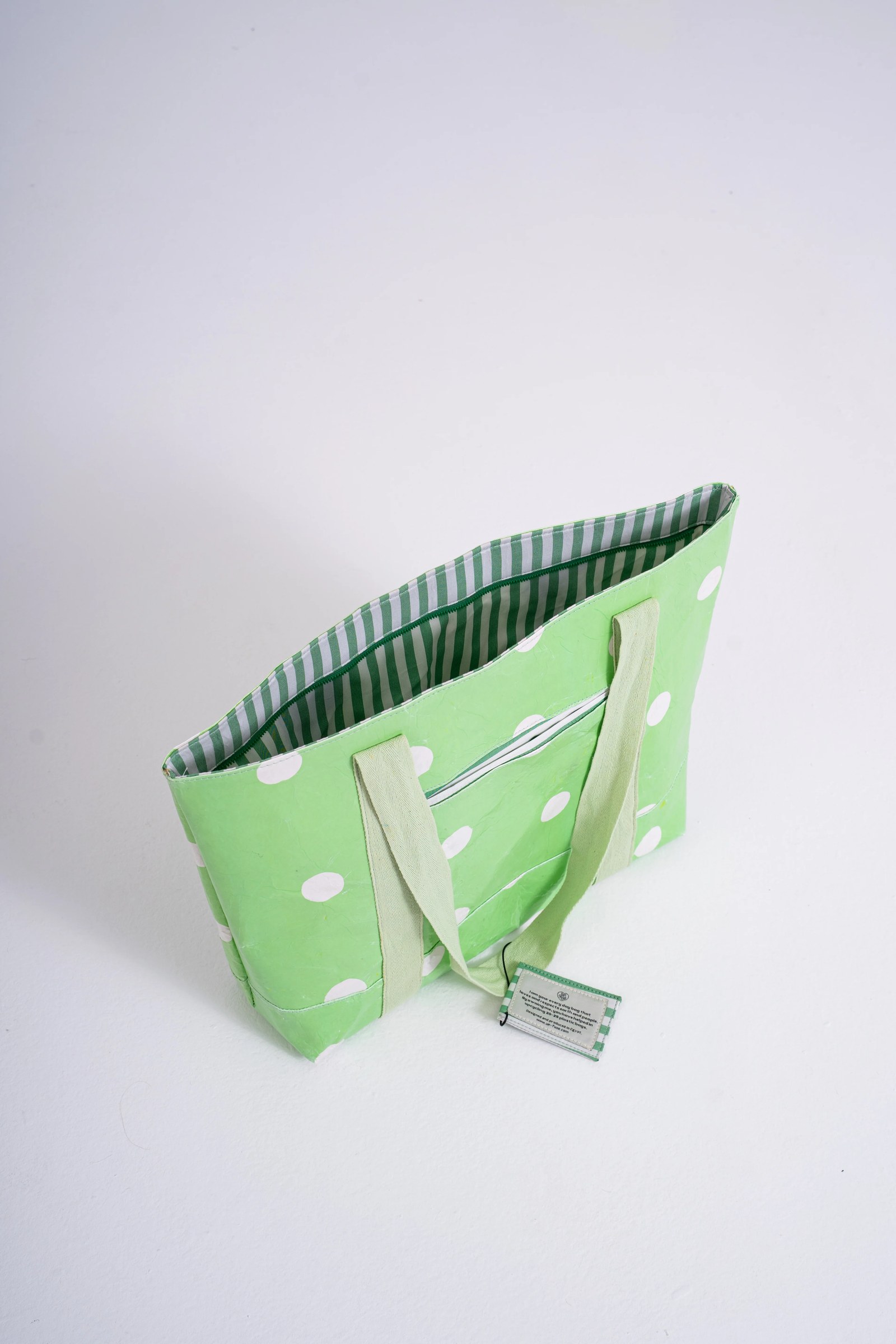 Valencia Tote - Lime Green
